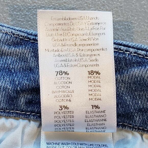 MOTHER Light Blue Ankle & Cropped Jeans - Picture 9 of 16